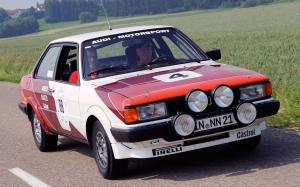 Audi 80 GLE Group 2 Rally Car 1979 года